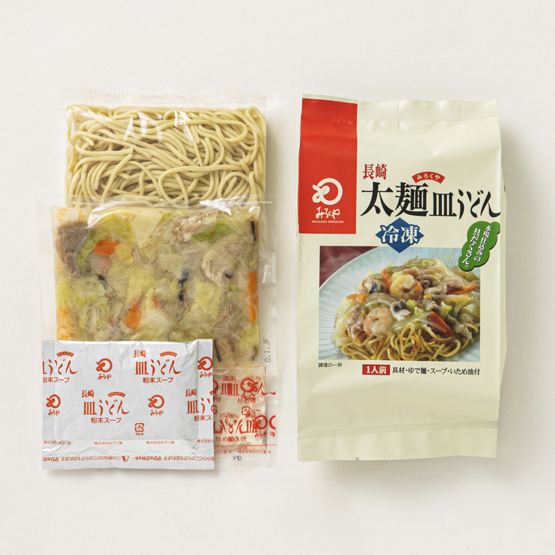 冷凍太麺皿うどん1人前　袋入